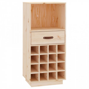 Dulap de vinuri, 45x34x100 cm, lemn masiv de pin - V821532V