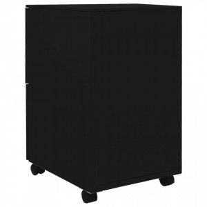 Dulap dosare mobil, negru, 39x45x67 cm, oțel - V335976V - Img 4