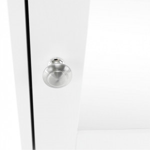 Dulap suspendat cu oglindă, alb, 40x16x60 cm - TP228293 - Img 11