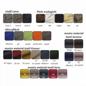 Fotoliu de club, material textil albastru - TP263041 - Img 17