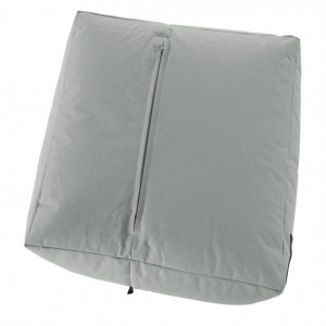 Fotoliu tip sac, gri și material textil verde - TP244093 - Img 14