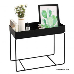 Ghiveci de flori din metal multifuncţional, gri închis - TP237380 - Img 16