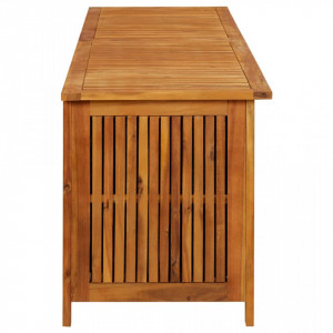 Ladă de depozitare grădină, 200x50x58 cm, lemn masiv de acacia - V316500V - Img 3