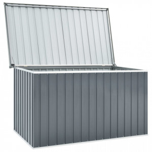 Lada de depozitare pentru gradina, gri, 171 x 99 x 93 cm - V46270V - Img 3