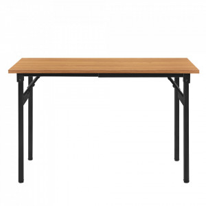 Masa cu picioare pliabile, lemn fag/negru - P57591464 - Img 3