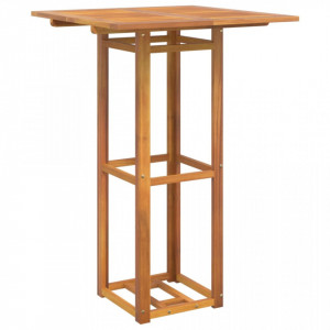 Masa de bistro, 75x75x110 cm, lemn masiv de acacia - V319187V