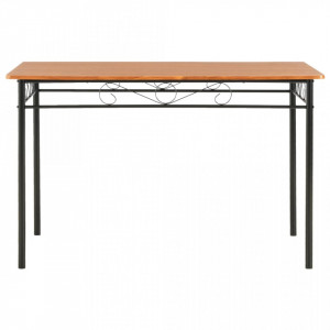 Masa de bucatarie, maro, 120 x 70 x 75 cm, MDF - V281402V - Img 3