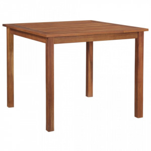 Masa de gradina, 85 x 85 x 74 cm, lemn masiv de acacia - V48606V