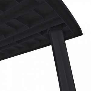 Masă de grădină, antracit, 216 x 90 x 72 cm, plastic - V45597V - Img 4