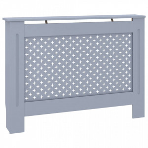 Masca pentru calorifer, antracit, 112 x 19 x 81 cm, MDF - V288191V - Img 2
