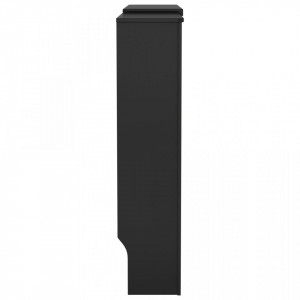 Mască pentru calorifer, negru, 205 cm, MDF - V325548V - Img 4