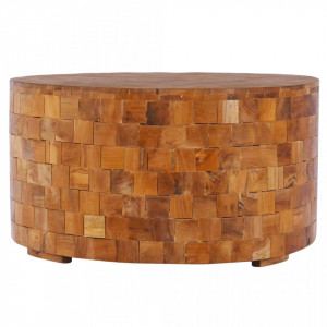 Masuta de cafea, 60 x 60 x 35 cm, lemn masiv de tec - V288811V