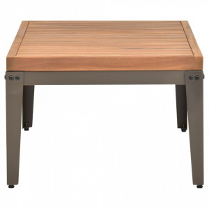 Masuta de cafea de gradina, 110x55x36 cm, lemn masiv acacia - V46470V - Img 3