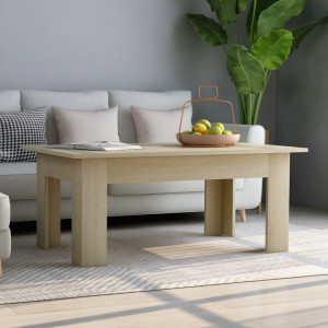 Masuta de cafea, stejar Sonoma, 100 x 60 x 42 cm, PAL - V801182V