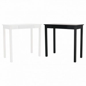 Măsuţă, masă tip consolă albă, 80x40x75 cm - TP277805 - Img 2