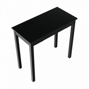 Măsuţă, masă tip consolă neagră, 80x40x75 cm - TP277806 - Img 9