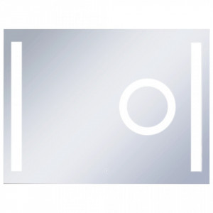 Oglinda cu LED de perete de baie cu senzor tactil, 80 x 60 cm - V144740V - Img 2