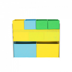 Organizator / raft pentru jucării, multicolor - TP291566 - Img 12
