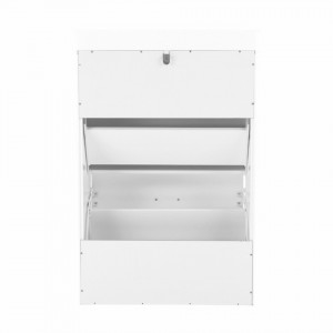 Pantofar, 2 compartimente, alb, 53x82x24 cm - TP257686 - Img 12