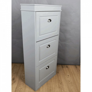 Pantofar, 3 compartimente, gri, 53x117x24 cm - TP289131 - Img 3