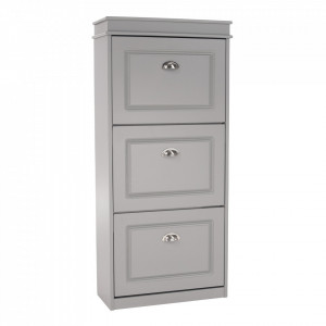 Pantofar, 3 compartimente, gri, 53x117x24 cm - TP289131 - Img 10