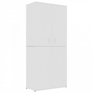 Pantofar, alb, 80 x 39 x 178 cm, PAL - V802858V