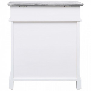 Pantofar, gri, 50 x 28 x 58 cm, lemn de paulownia - V284081V - Img 4