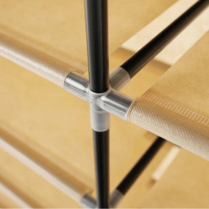 Pantofar, organizator de pantofi bej, 115x30x108 cm - TP275371 - Img 10