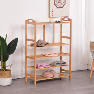 Pantofar, suport pentru pantofi, 5 poliţe, 68x26x95 cm - TP296536 - Img 2