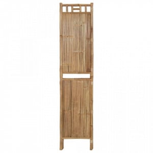 Paravan de cameră cu 3 panouri, 120 x 180 cm, bambus - V341748V - Img 4
