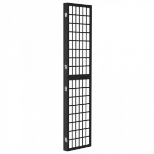Paravan pliabil cu 3 panouri, stil japonez, negru, 120x170 cm - V352079V - Img 4