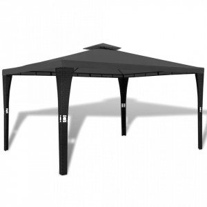 Pavilion cu acoperiș, gri închis, 3 x 4 m - V41453V - Img 2