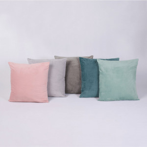 Pernă, material textil de catifea petrol, 60x60 cm - TP239005 - Img 11
