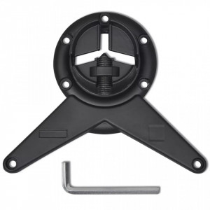 Picioare de masa cu inaltime reglabila, 870 mm, negru, 4 buc - V242140V - Img 4