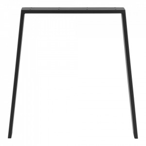 Picioare masa, otel, 55 - 75 x 72 cm, negru, 100 Kg - P75962241 - Img 3