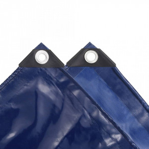 Prelata 650 g/m² 4 x 5 m Albastru - V43834V - Img 3