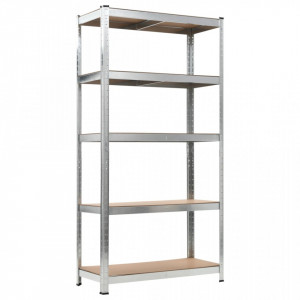 Rafturi de depozitare, 2 buc, 90 x 40 x 180 cm, MDF - V144812V - Img 3