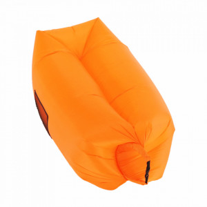Sac podea, scaun gonflabil, portocaliu, 190 cm - TP279237 - Img 11