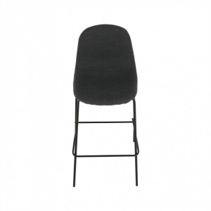 Scaun bar, material textil gri închis/metal - TP295302 - Img 10