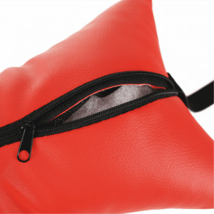 Scaun de birou, gaming, albastru și roşu, 64x60x122-132 cm - TP279408 - Img 9