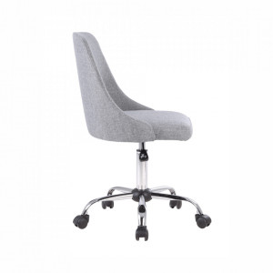 Scaun de birou, gri, 48x57x78-88 cm - TP255212 - Img 3