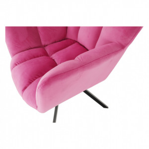 Scaun de design, ţesătură roz - TP275350 - Img 18