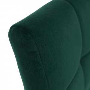 Scaun de masă, ţesătură de catifea smarald / crom - TP285443 - Img 5
