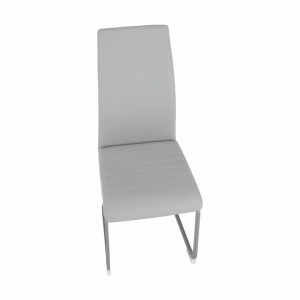 Scaun dining, gri deschis / gri - TP259365 - Img 12