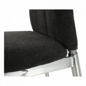 Scaun dining, textil gri maro/crom - TP201247 - Img 13