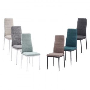 Scaun, material textil verde/cadru metalic fag - TP201240 - Img 4