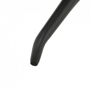 Scaun pivotant, ţesătură de catifea muştar/ negru - TP282997 - Img 13