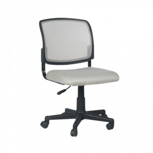 Scaun rotativ, gri/negru, 47x80/91x42 cm - TP265165 - Img 1