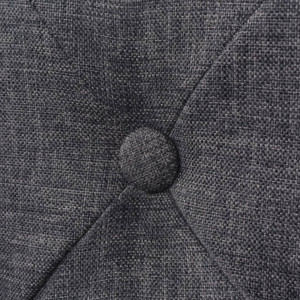 Scaune de bar, 2 buc., gri inchis, material textil - V244661V - Img 2