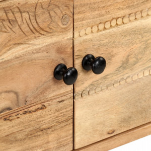 Servantă, 115x35x75 cm, lemn masiv de acacia - V322670V - Img 4